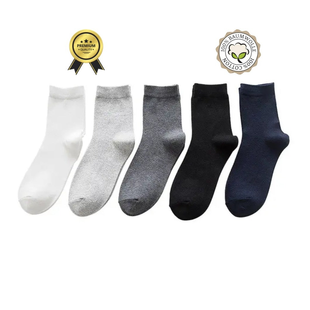 100%-Baumwolle Premium Unisex Sneaker Socken 1-20 Paar