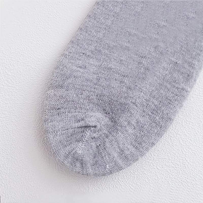 10 Paar Unisex Baumwollsocken - Einfarbig, Bequem und Atmungsaktiv