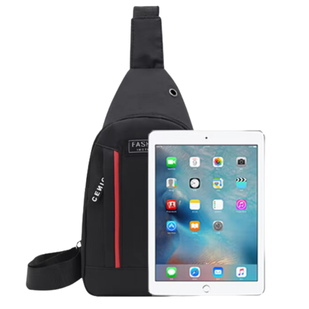 Multifunktionale Schultertasche für Herren – Brusttasche aus Oxford-Gewebe