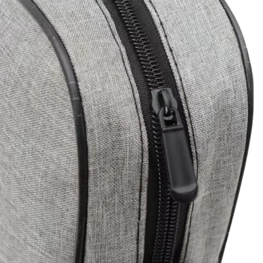 Laptop-Tasche für 15,6 & 17 Zoll – Wasserdicht, Slim Design, Business-Aktentasche mit Schultergurt – Grau & Schwarz