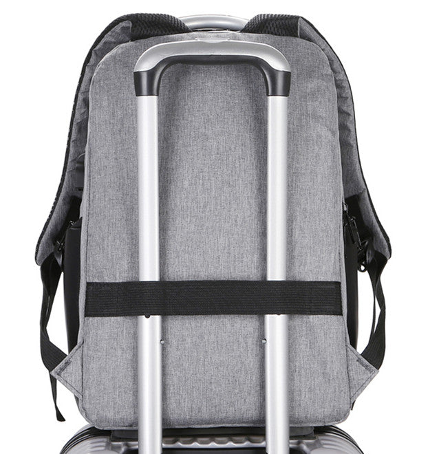 Herren Laptop Rucksack mit Passwortsperre und USB-Ladeanschluss - Ideal für Arbeit und Reisen und schule