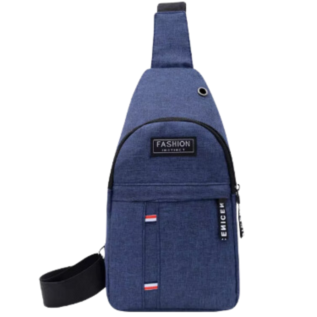 Multifunktionale Schultertasche für Herren – Brusttasche aus Oxford-Gewebe