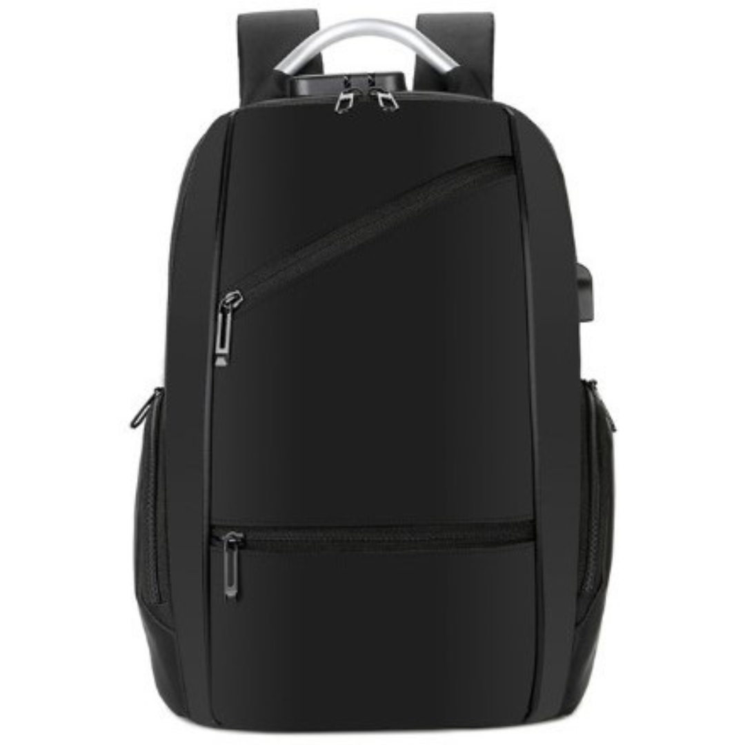 Herren Laptop Rucksack mit Passwortsperre und USB-Ladeanschluss - Ideal für Arbeit und Reisen und schule