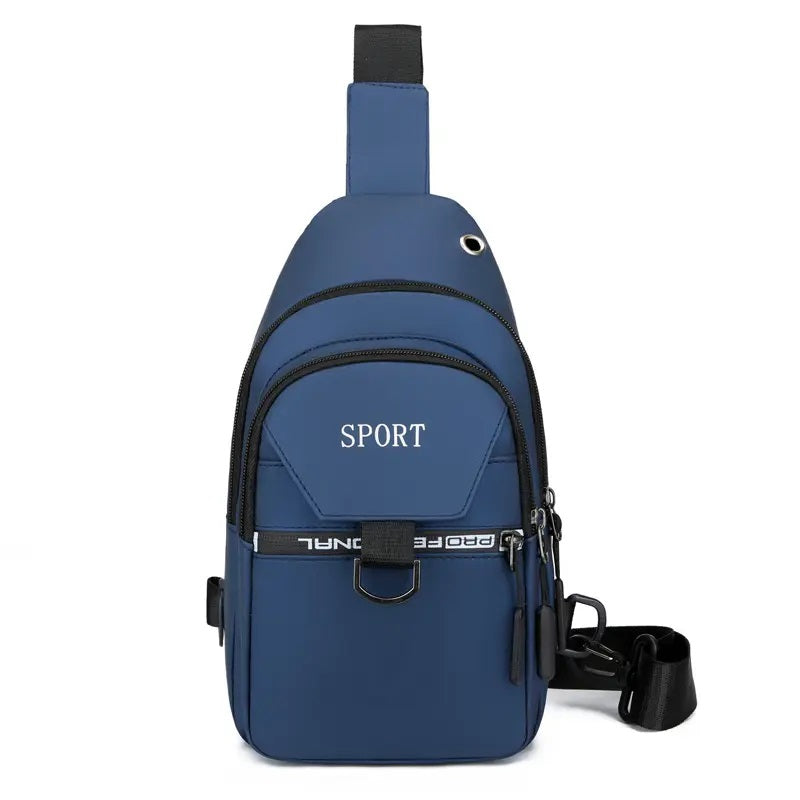 Vielseitige Brusttasche, Sportliche Bauchtasche und Umhängetasche für Damen und Herren - Ideale Freizeit Schultertasche