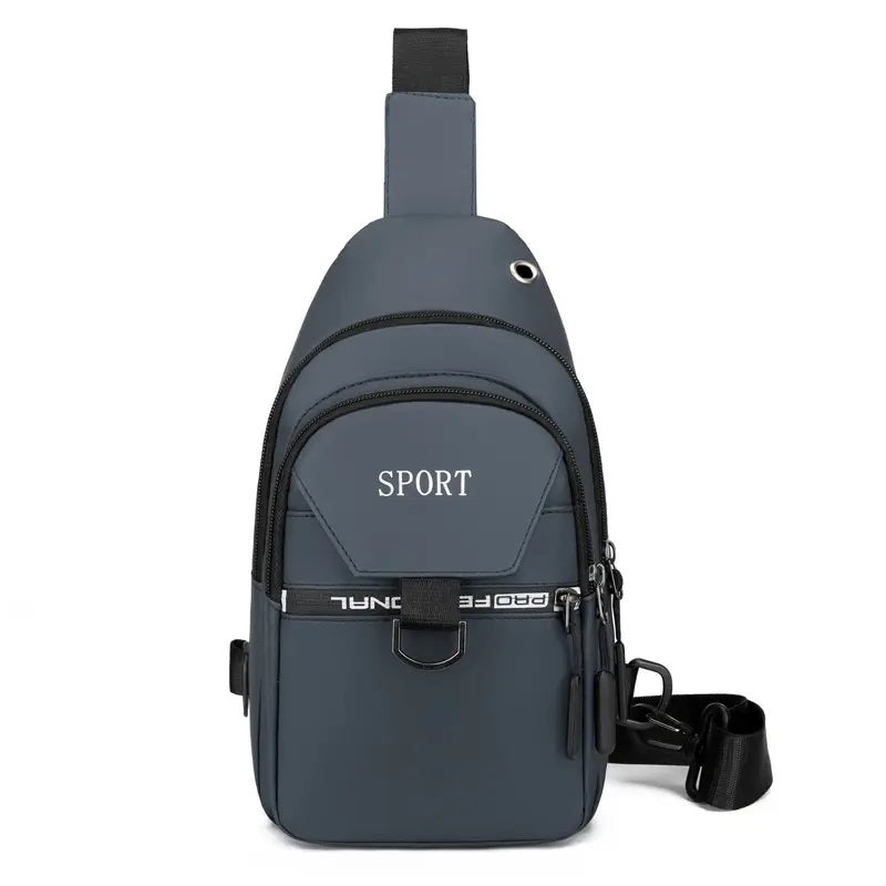 Vielseitige Brusttasche, Sportliche Bauchtasche und Umhängetasche für Damen und Herren - Ideale Freizeit Schultertasche