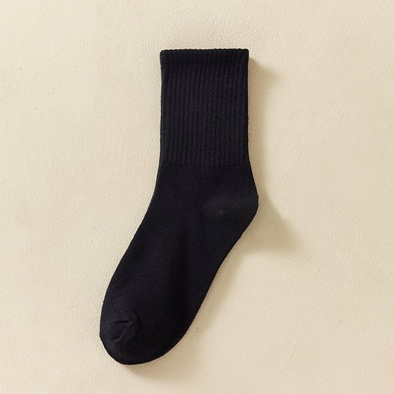 6 Paar Gestreifte Unisex Sportsocken - Bequem und Strapazierfähig