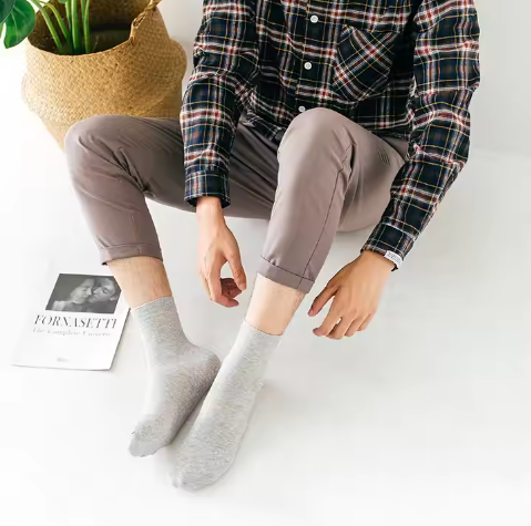 Unisex Alltags-Socken 1-10 Paar, Atmungsaktiv und Bequem