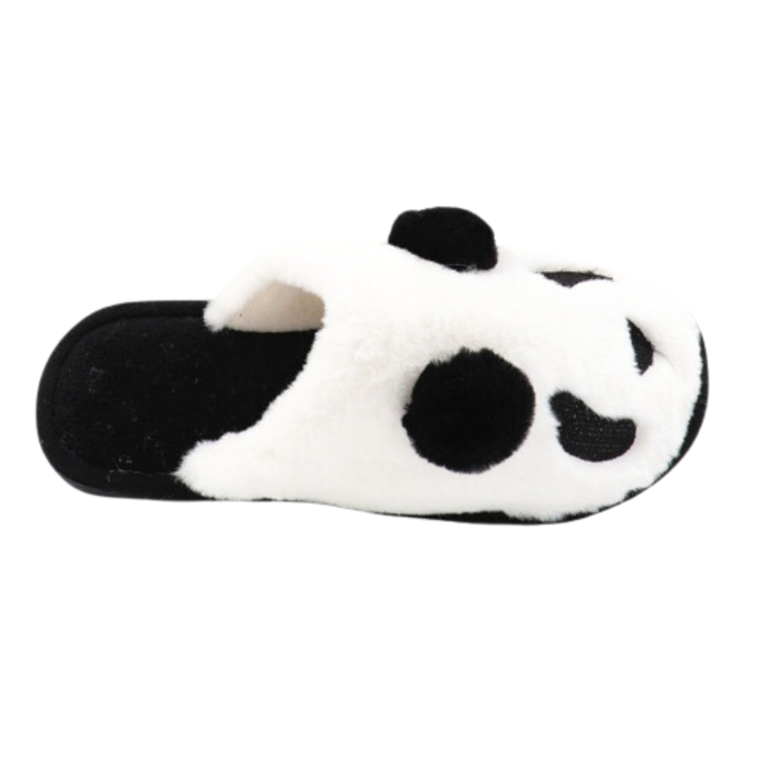Plüsch-Panda-Hausschuhe - 3 Farben