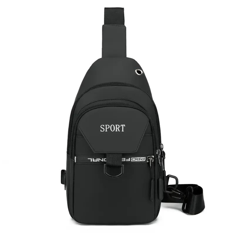 Vielseitige Brusttasche, Sportliche Bauchtasche und Umhängetasche für Damen und Herren - Ideale Freizeit Schultertasche