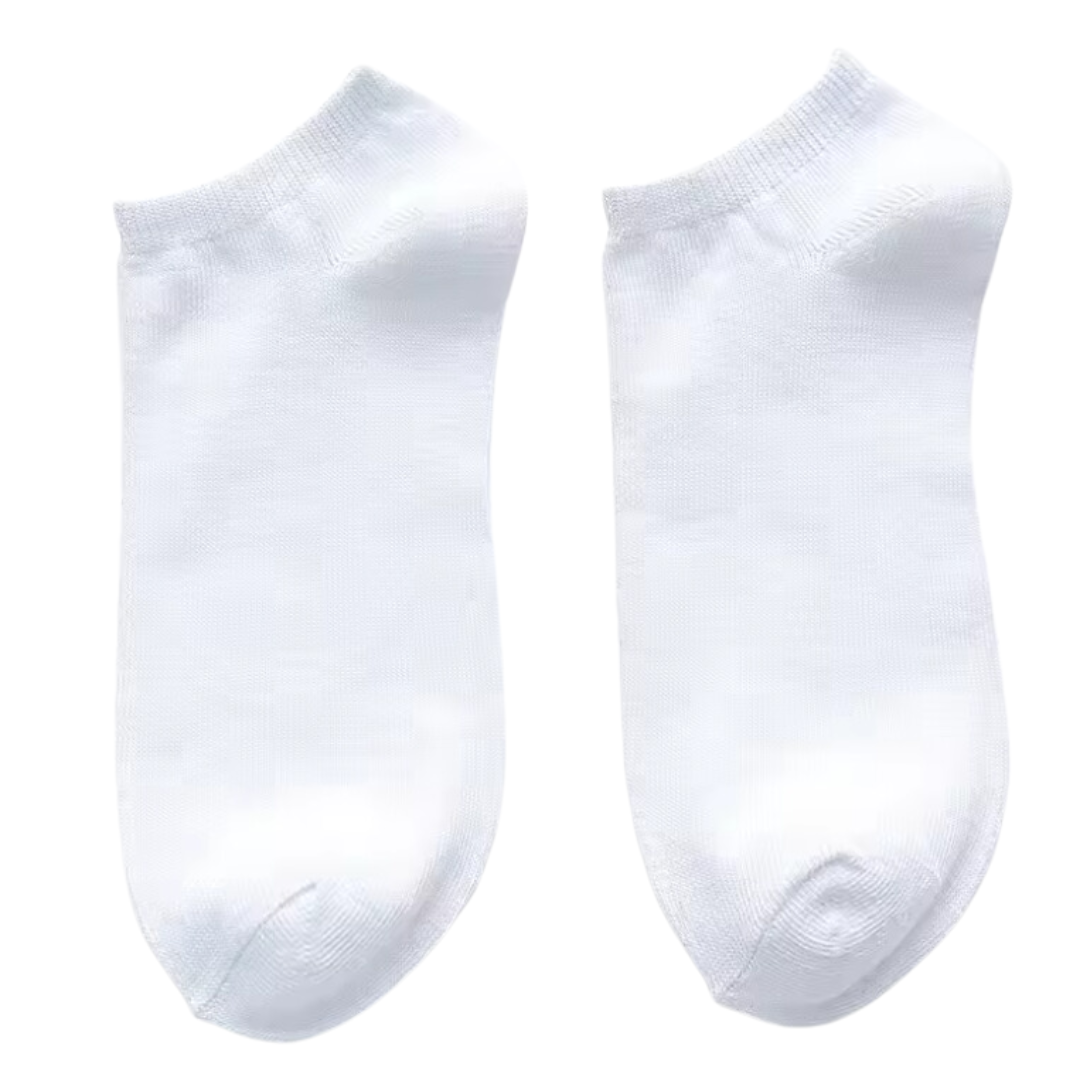 1 - 10 Paar Kurze Unisex Socken - Komfortabel und Atmungsaktiv in Klassischen Farben