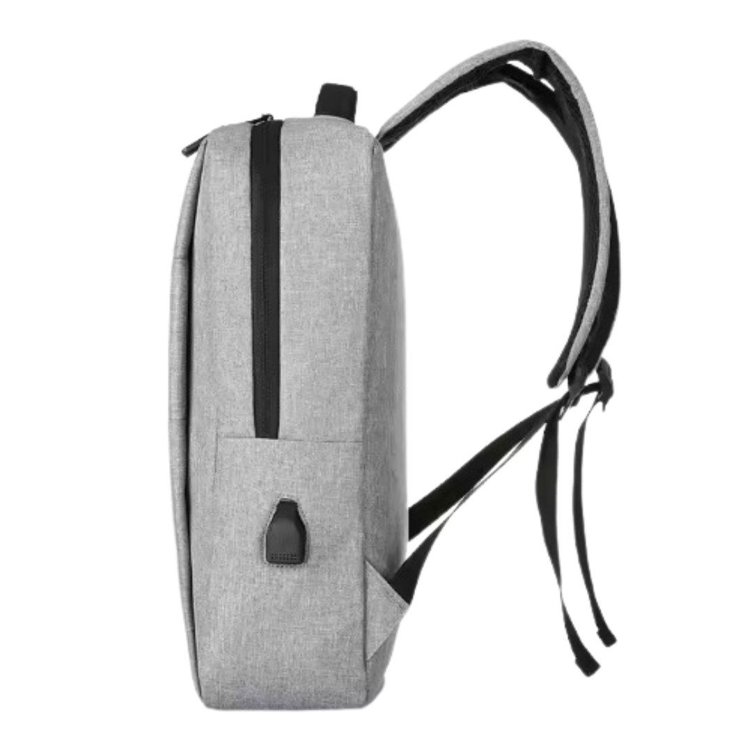 Laptop-Rucksack mit USB-Anschluss | Unisex Business & Reise Rucksack aus Polyester