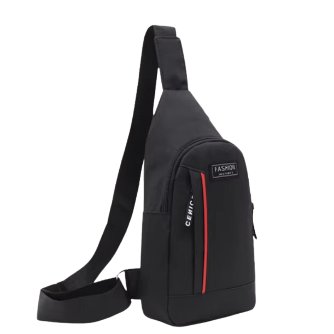 Multifunktionale Schultertasche für Herren – Brusttasche aus Oxford-Gewebe