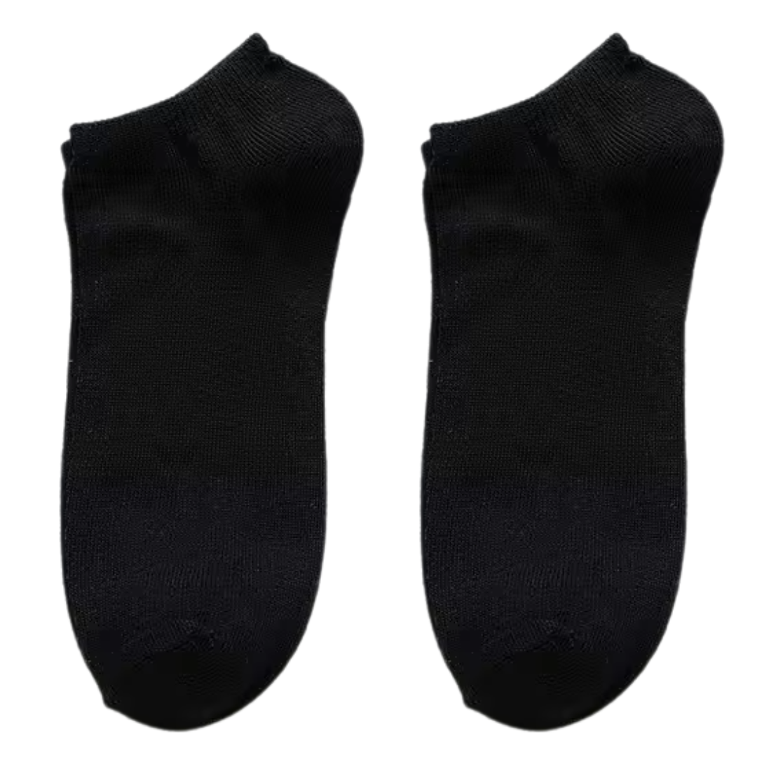 1 - 10 Paar Kurze Unisex Socken - Komfortabel und Atmungsaktiv in Klassischen Farben