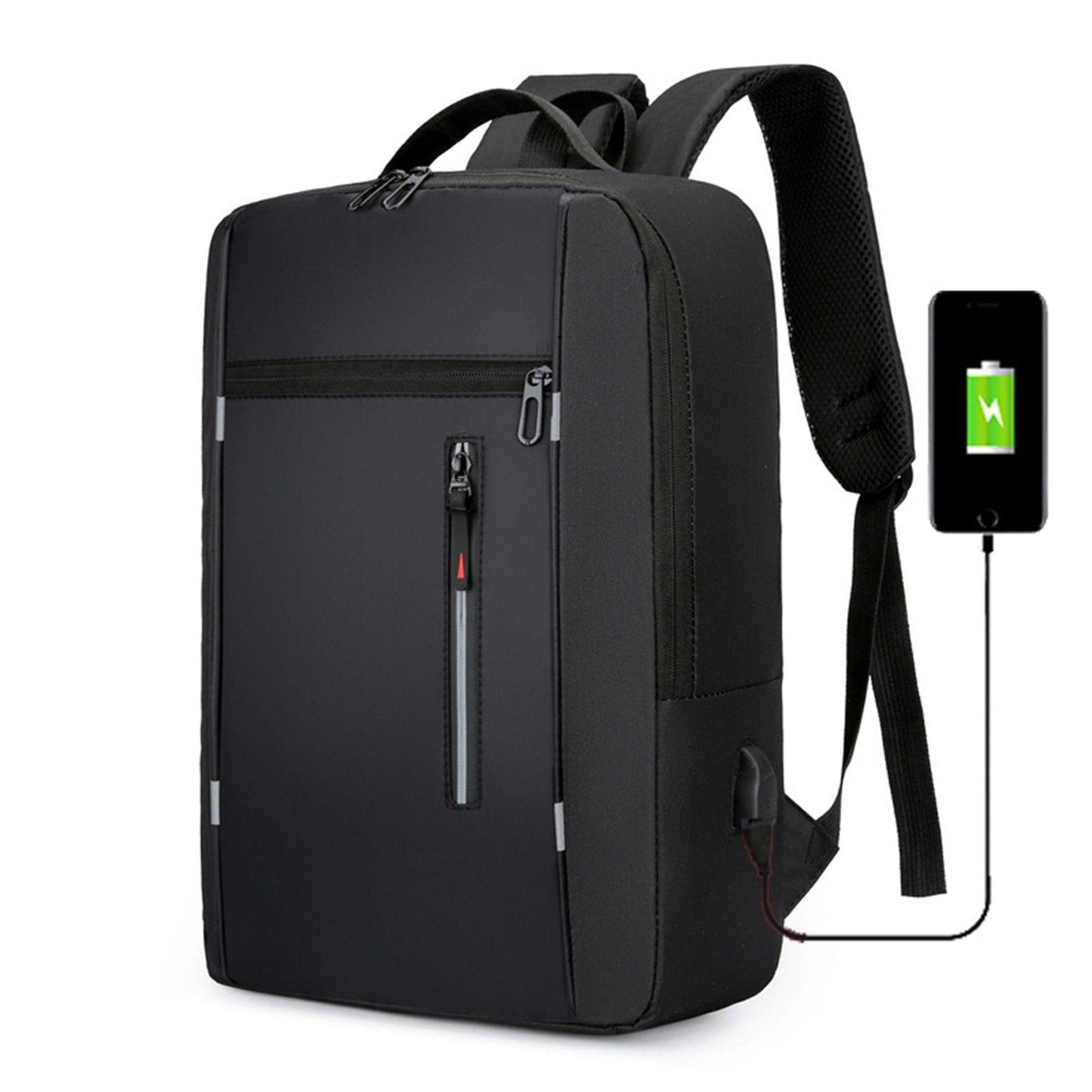 Multifunktionaler Sportrucksack mit Laptopfach und USB-Ladeanschluss für Unterwegs