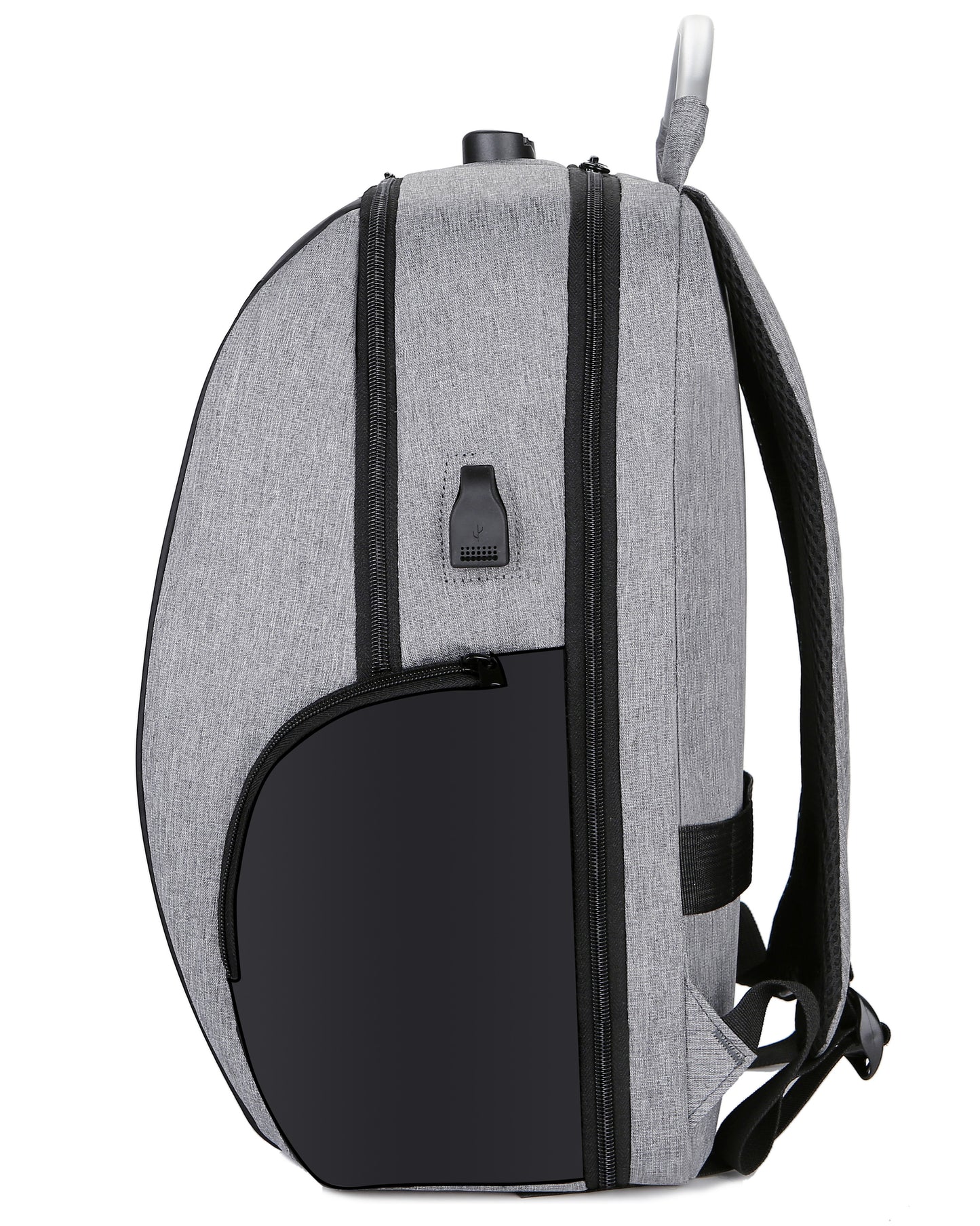 Herren Laptop Rucksack mit Passwortsperre und USB-Ladeanschluss - Ideal für Arbeit und Reisen und schule