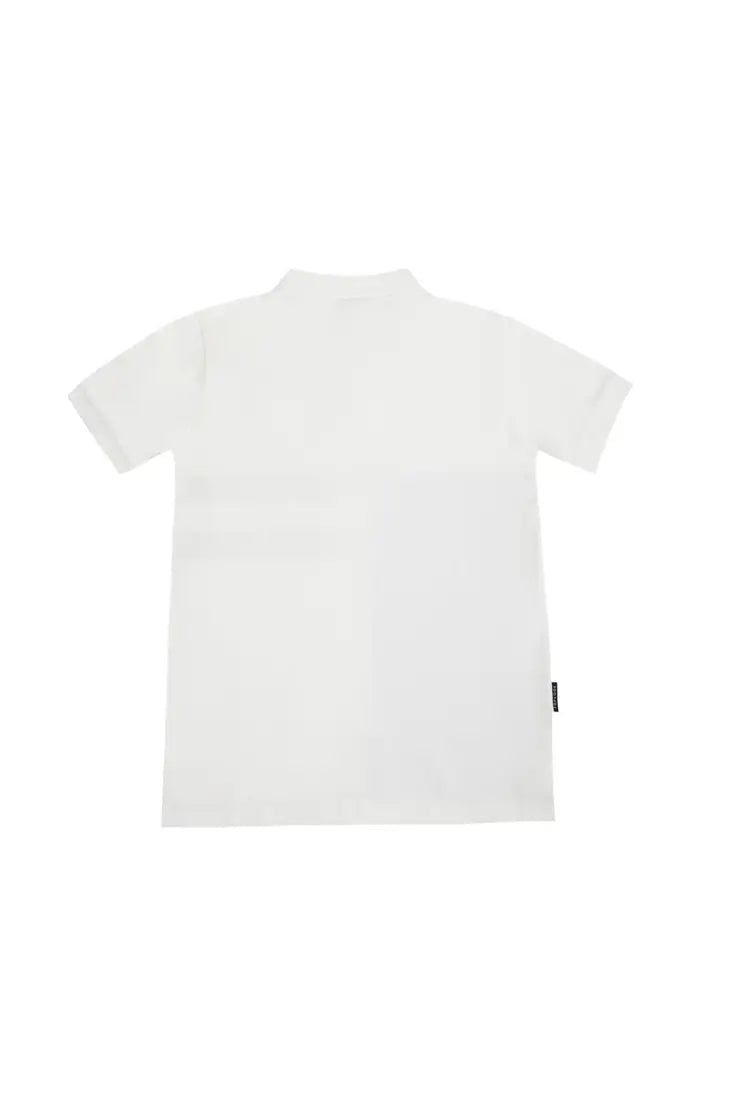 T-Shirt Herren 100% Baumwolle Rundhals Kurzarm mit vertikalem Panel in Weiß Shirt aus Natürlich L,XL, 2XL