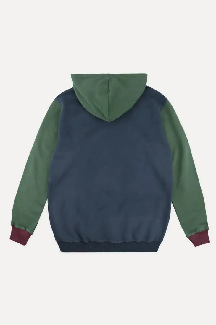 Color Block Hoodie aus 100% Bio-Baumwolle