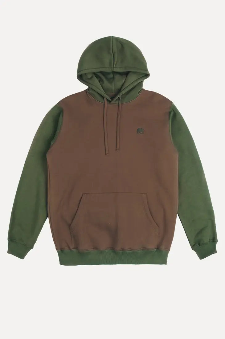 Olive Bio-Baumwoll Hoodie