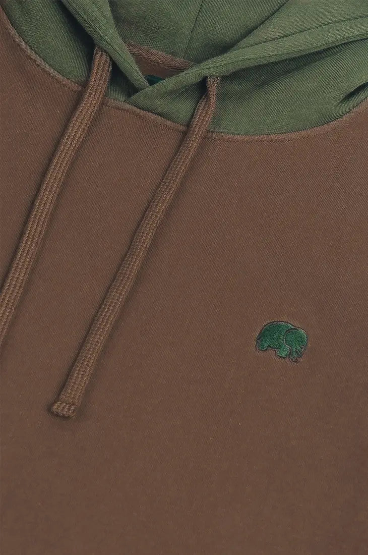 Olive Bio-Baumwoll Hoodie