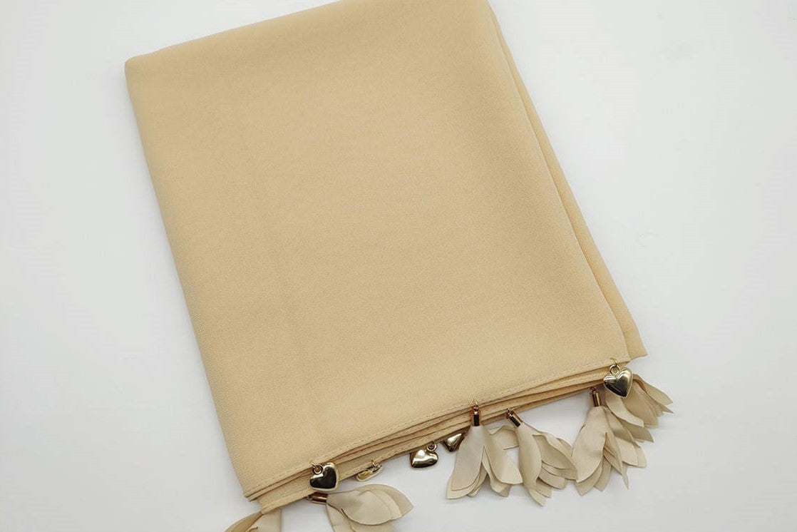 Hijab Chiffon 5 Farbe 180x75 cm Leicht 130g Optimaler Halt und Hoher Tragekomfor