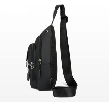 Vielseitige Brusttasche, Sportliche Bauchtasche und Umhängetasche für Damen und Herren - Ideale Freizeit Schultertasche