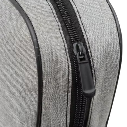 Laptop-Tasche für 15,6 & 17 Zoll – Wasserdicht, Slim Design, Business-Aktentasche mit Schultergurt – Grau & Schwarz