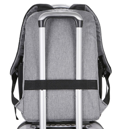 Herren Laptop Rucksack mit Passwortsperre und USB-Ladeanschluss - Ideal für Arbeit und Reisen und schule