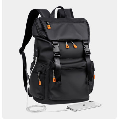 Schultasche, Herren-Freizeitrucksack, Schulranzen und große Umhängetasche mit hoher Kapazität