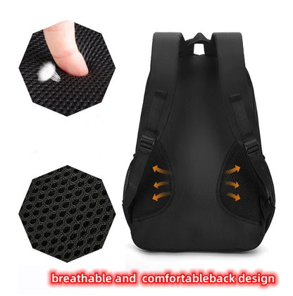 Schulrucksack für Damen und Herren, Sportlich, ideal für Freizeit, Reisen, Wandern und Arbeit