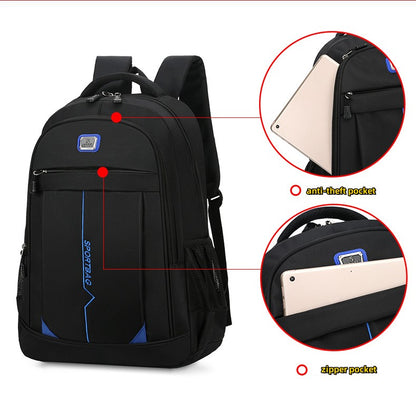 Schulrucksack für Damen und Herren, Sportlich, ideal für Freizeit, Reisen, Wandern und Arbeit