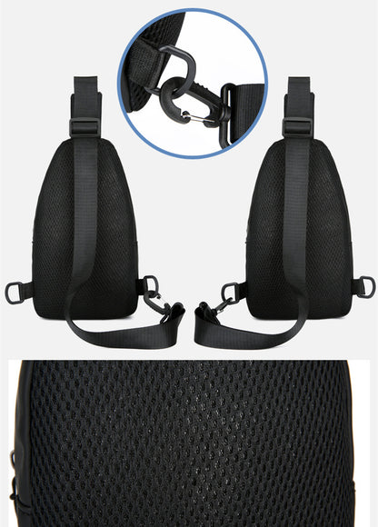Vielseitige Brusttasche, Sportliche Bauchtasche und Umhängetasche für Damen und Herren - Ideale Freizeit Schultertasche
