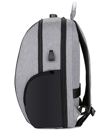 Herren Laptop Rucksack mit Passwortsperre und USB-Ladeanschluss - Ideal für Arbeit und Reisen und schule