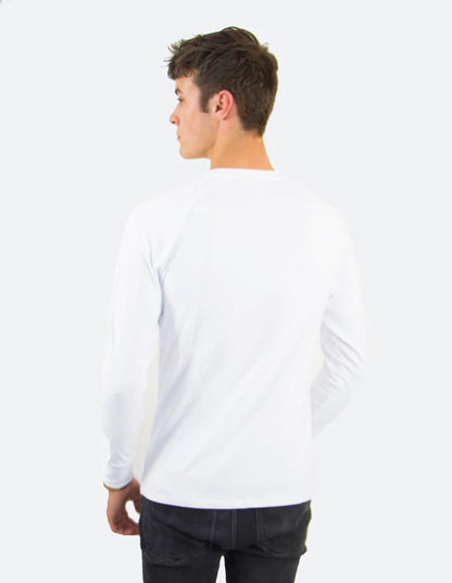 Weißer Pullover mit Schlanke Passform und Gesticktem Logo